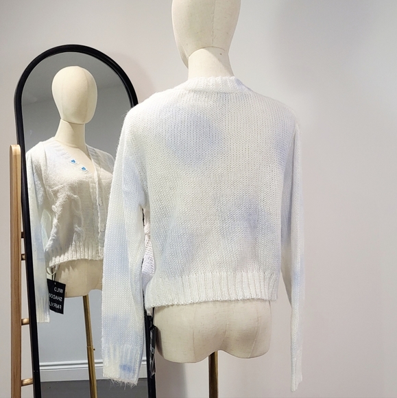 Flower knit cardigan - Picture 3 of 4